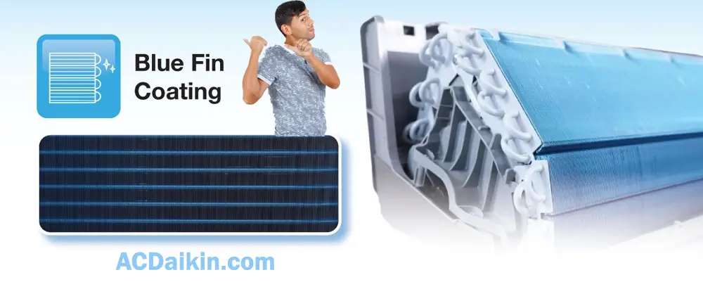 Blue Fin Coating Daikin